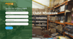 Desktop Screenshot of clubitwholesale.com