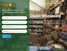 Tablet Screenshot of clubitwholesale.com